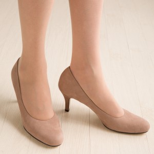 Chloe ヌバックピンクベージュ(参考色) モデル着用イメージ画像