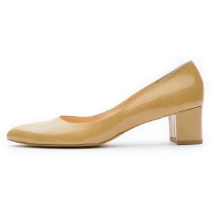 Holly エナメルベージュ 横画像