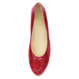 Monica　パイソン 赤　アッパー画像