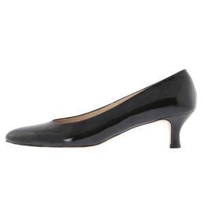 Sybil エナメル黒　横画像