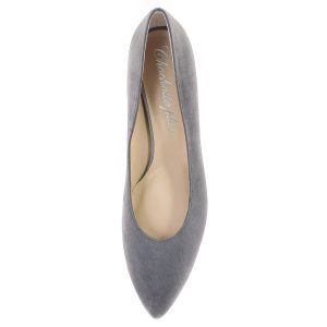 Sybil スエードグレー　アッパー画像