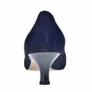 Sybil スエード ネイビー　うしろ画像