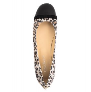 Nicole アニマル柄アイボリー アッパー画像